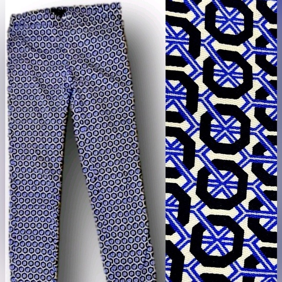 H&M Pants - H&M side zip print pants